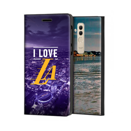 Housse portefeuille personnalisable Huawei Mate 20 Lite 
